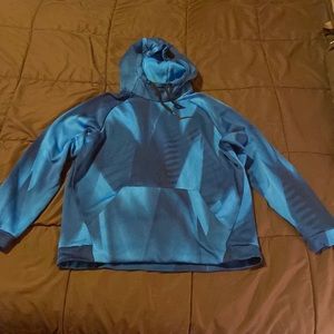 Nike dri-fit pullover mens L blue